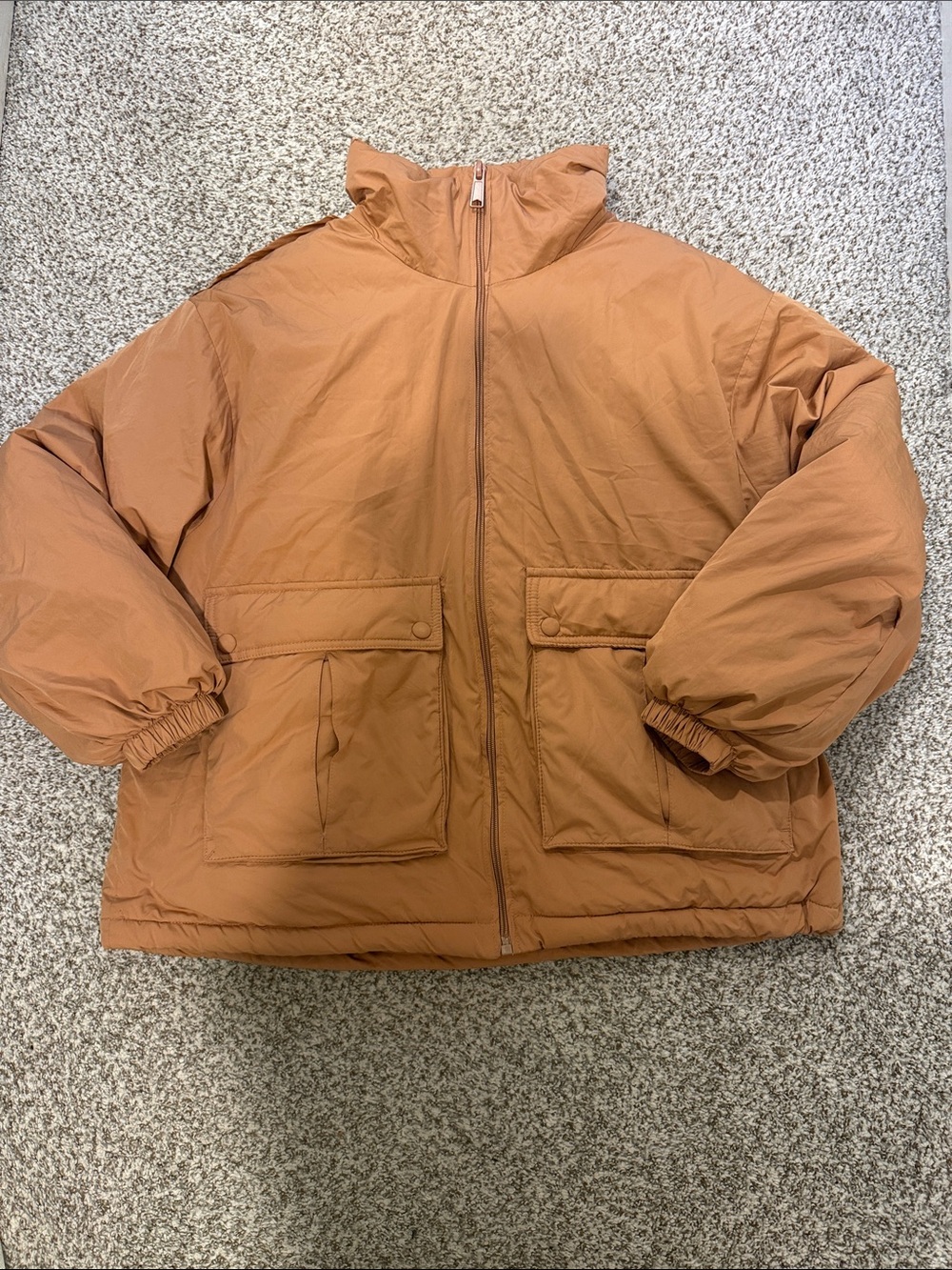 Free people we the free over sized jacket sz M medium